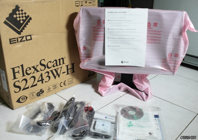 亂買的...EIZO FlexScan S2243W-H