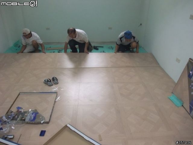比利時 Quick Step 白色凡爾賽(風采UF1248) 安裝過程圖多