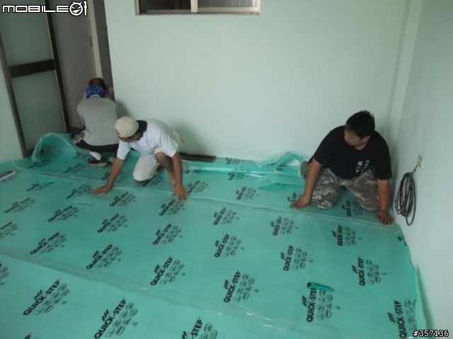 比利時 Quick Step 白色凡爾賽(風采UF1248) 安裝過程圖多
