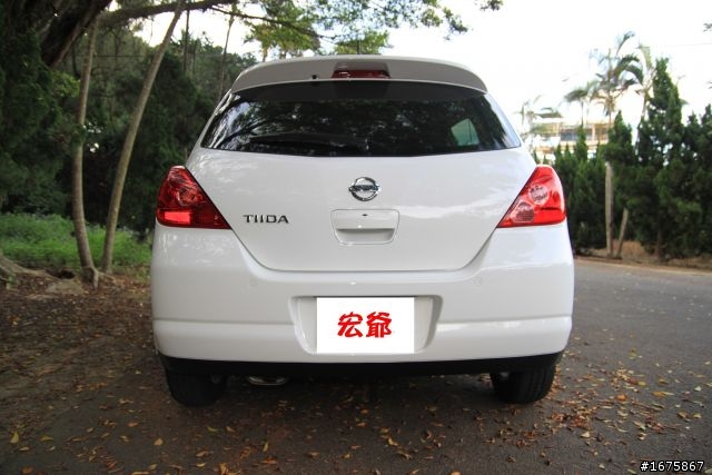 Tiida 5D L 白色 開箱文 圖多