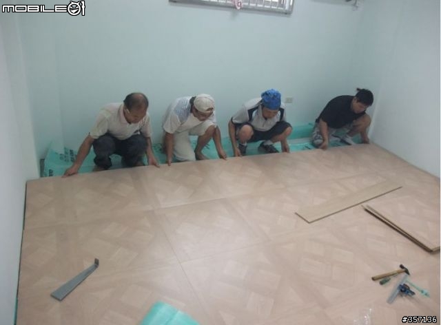 比利時 Quick Step 白色凡爾賽(風采UF1248) 安裝過程圖多