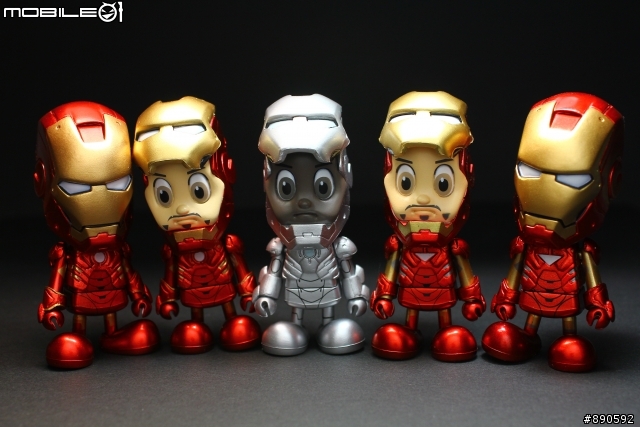『Iron Man 3吋"可動"公仔』詳圖介紹!! <超多圖>