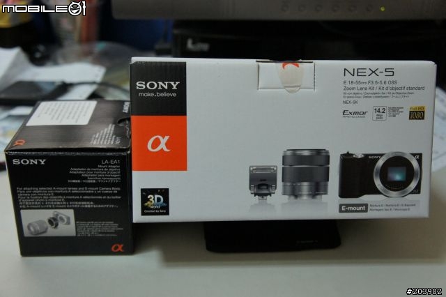 SONY NEX-5 變焦鏡版(單純分享非開箱文^^)