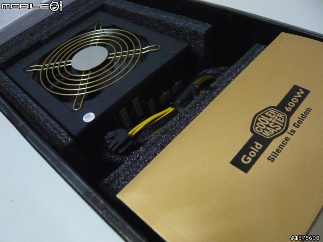 平價金牌登場!! CoolerMaster Silent Pro Gold 600w