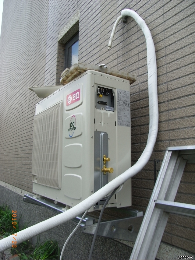 日立RAS-63NS/RAC-63NS變頻冷暖終於安裝完成
