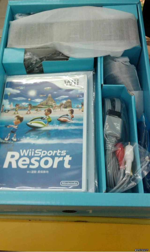最新黑WII+新瑪利歐+搖桿套件 簡單開箱