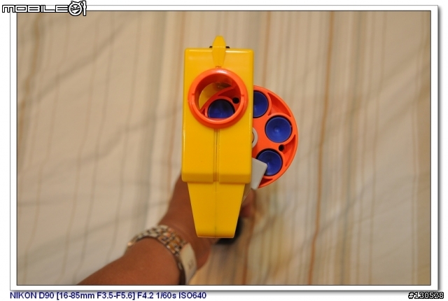 家裡的小小戰爭--NERF空氣泡棉槍--新增間諜小手槍