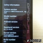 Full Gallery Of DROID X Running Android 2.2
