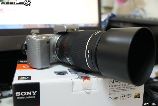 SONY NEX-5 變焦鏡版(單純分享非開箱文^^)