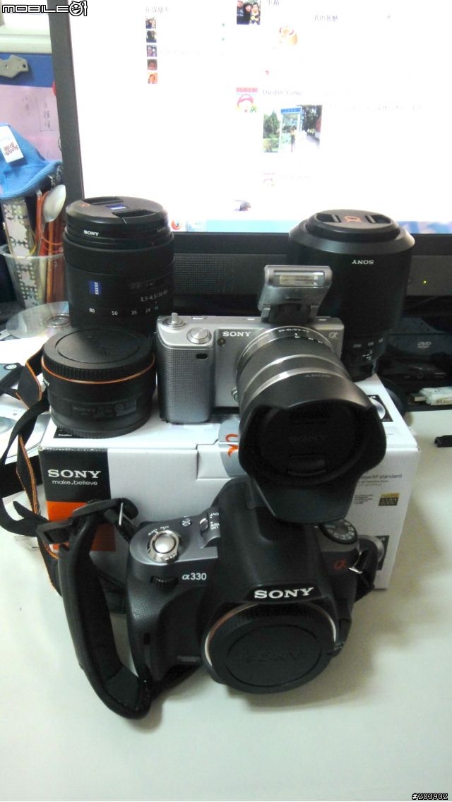 SONY NEX-5 變焦鏡版(單純分享非開箱文^^)