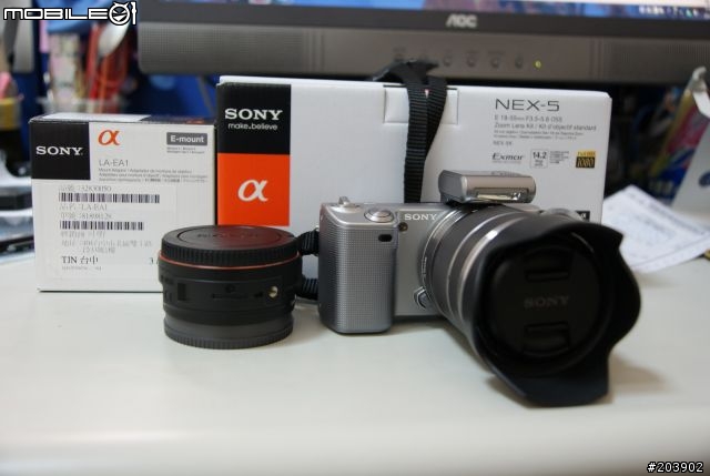 SONY NEX-5 變焦鏡版(單純分享非開箱文^^)