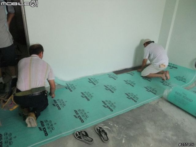 比利時 Quick Step 白色凡爾賽(風采UF1248) 安裝過程圖多