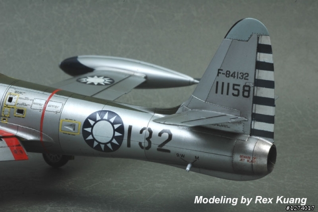 七二一空戰英雄歐陽漪棻中尉座機~共和 F-84G 雷霆式噴射戰鬥機