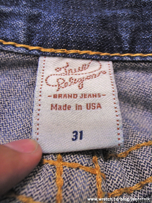 ☆開箱+實穿測試☆ True Religion Bobby Big T