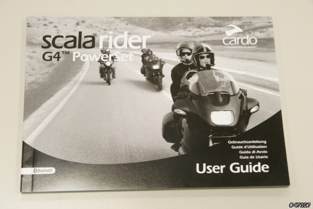 Cardo scala rider G4 Powerset 藍芽通訊系統
