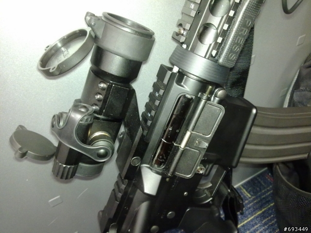絕對武力(9/13新增清涼安全帽DIY) Marui SOPMOD M4 Airsoft(Recoil engine)