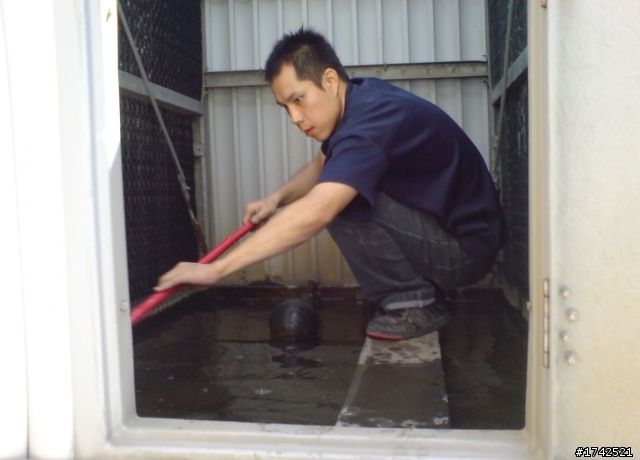 蜂巢式散熱水塔清洗