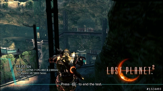 測試您的顯示卡: Lost Planet 2 Benchmark