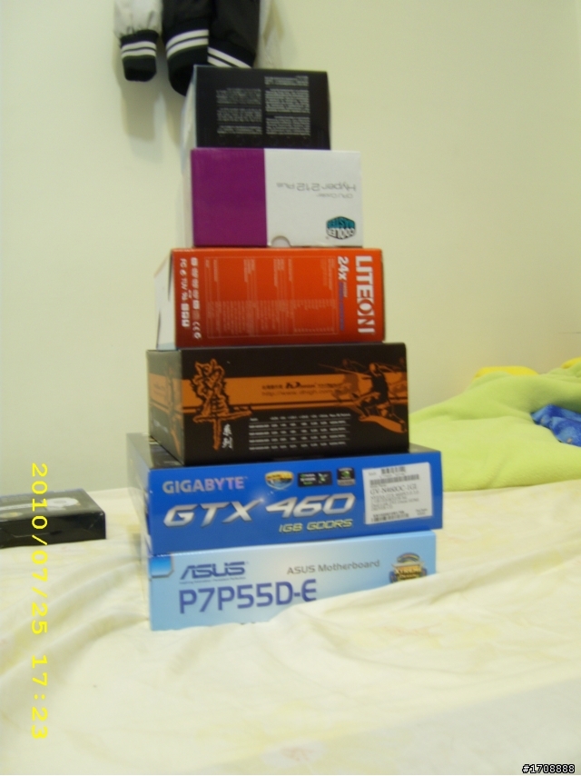 I5 760 +460 遲來的不專業開箱文 3D付上!