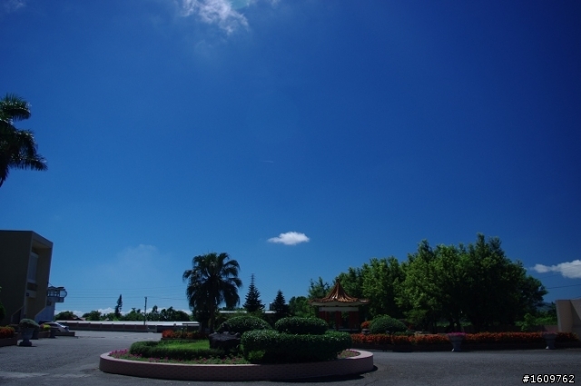 我在花蓮 天空藍