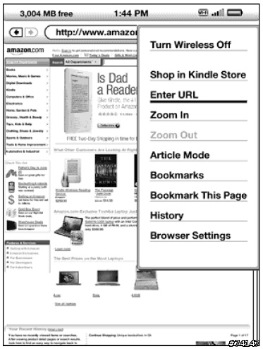 新的 6 吋 Kindle 發表了(Kindle 3)