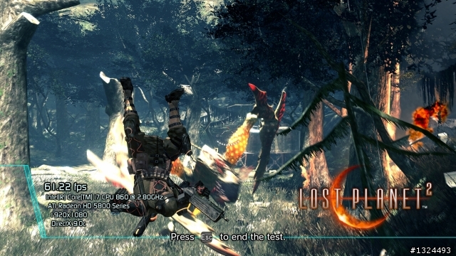 測試您的顯示卡: Lost Planet 2 Benchmark