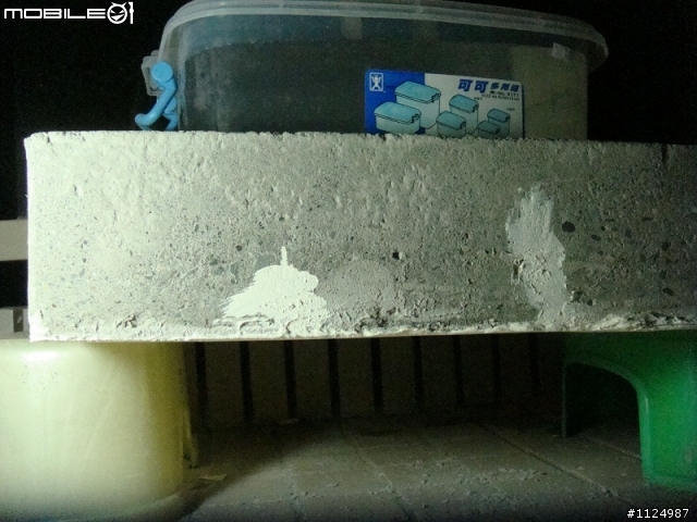 壁癌整治-矽酸質滲透結晶填補裂縫能力實驗(孔洞泡水22個月,5mm裂縫泡水19個月)