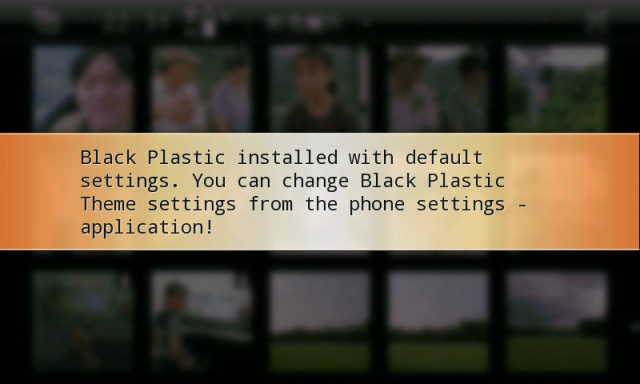 N900可高度客制化的主題程式 - Plastic Theme Pack