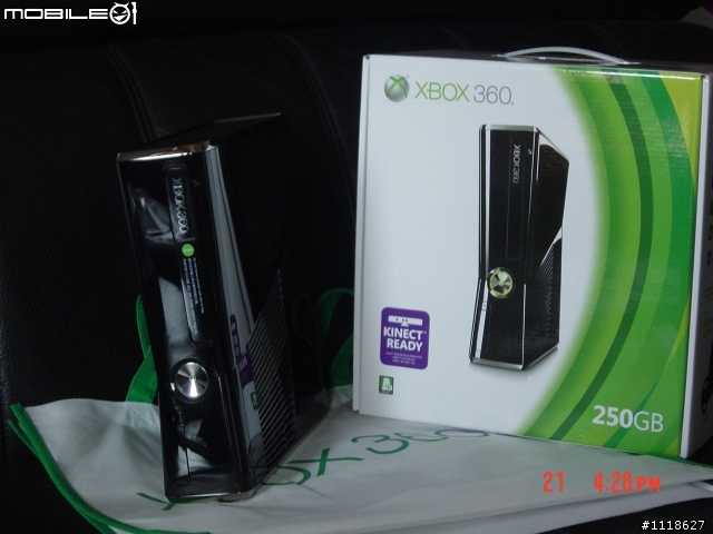 XBOX 360 250GB 首賣入手簡易開箱