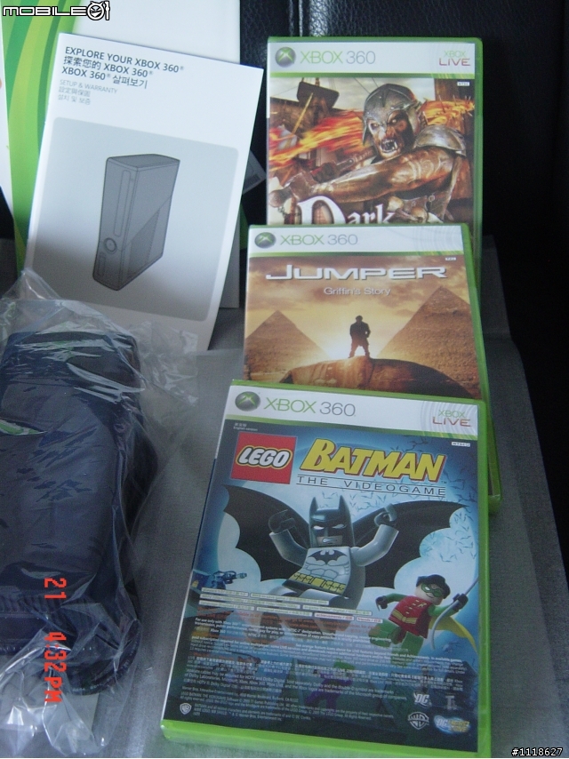 XBOX 360 250GB 首賣入手簡易開箱