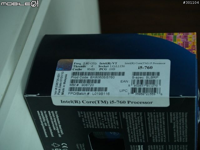 INTEL i5-760簡易分享