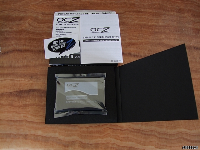 OCZ Vertex系列 96GB 開箱檢測及疑問