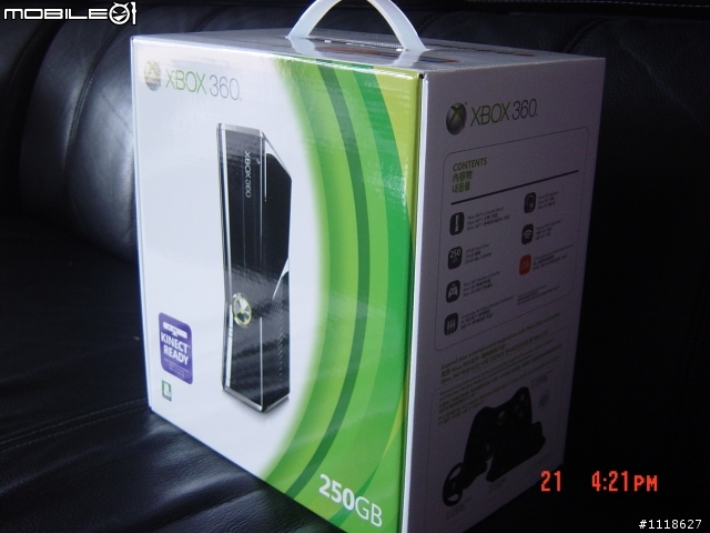 XBOX 360 250GB 首賣入手簡易開箱