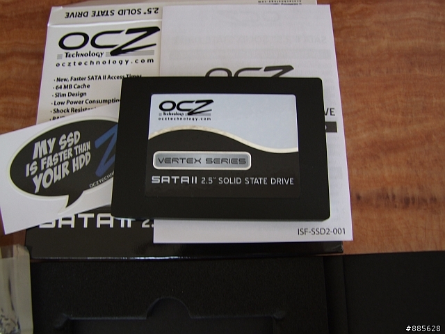 OCZ Vertex系列 96GB 開箱檢測及疑問