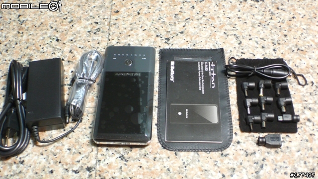 行動電力雙槍俠(電池先生 Ti-3450 And 三洋 KBC-D1)