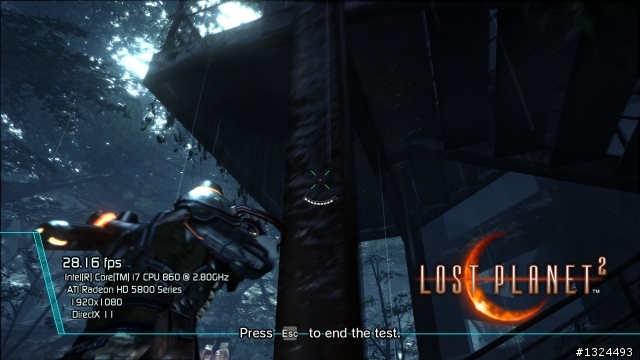 測試您的顯示卡: Lost Planet 2 Benchmark