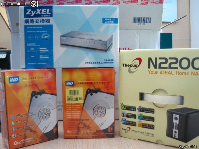 nas + router + hub + hdd 最終決定完畢~感謝大家指導