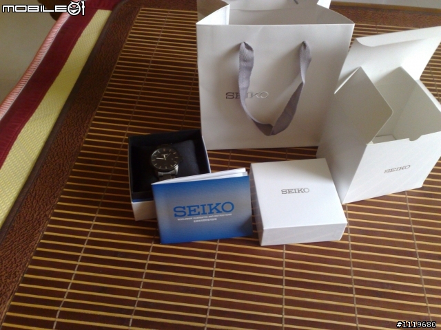 升高中的禮物也是人生中的第2只錶....SEIKO SPIRIT 系列錶款