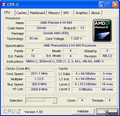 AMD X4 945 3.0G (15*200M) 自動降速 ??