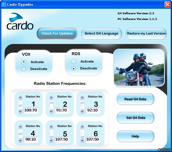 Cardo scala rider G4 Powerset 藍芽通訊系統