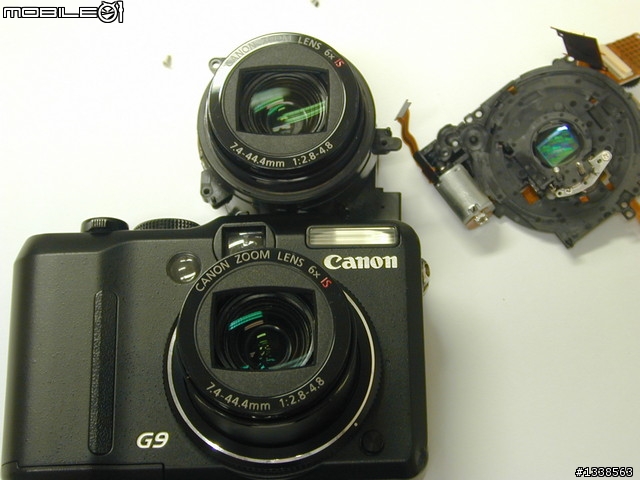 Canon G9 自己拆解維修