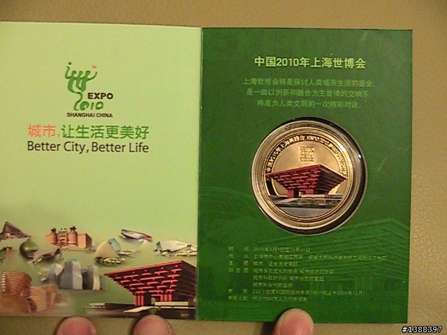 我的上海世博會紀念品(2010年,7月)