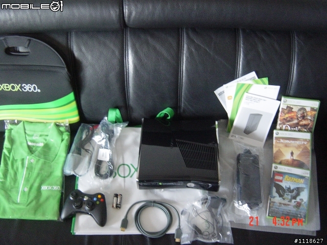 XBOX 360 250GB 首賣入手簡易開箱