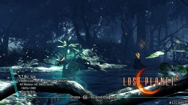 測試您的顯示卡: Lost Planet 2 Benchmark