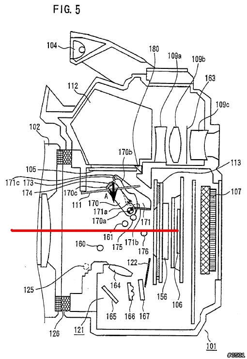 Canon對付Sony半透明反光鏡的祕密武器《可下翻半透明反光鏡》