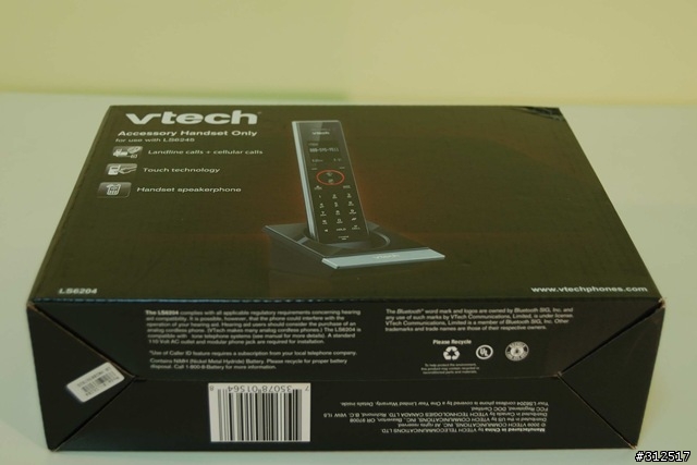 觸控+藍芽的無線電話 -- VTech LS6245開箱