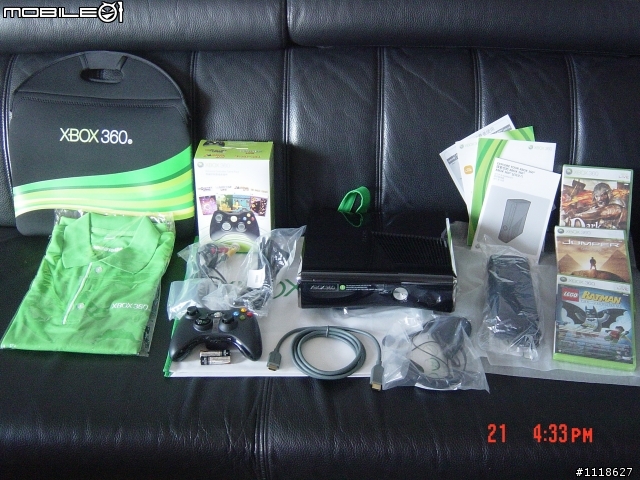 XBOX 360 250GB 首賣入手簡易開箱