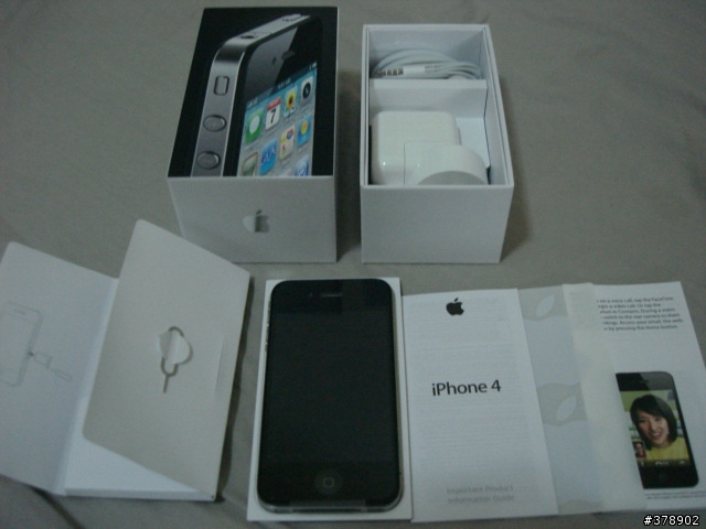 遠從澳洲來的iphone 4到手開箱囉+敗家成果分享
