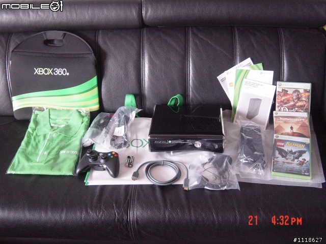 XBOX 360 250GB 首賣入手簡易開箱