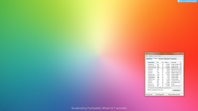 Chrome Canary build 7.0.513.0 GPU加速小測